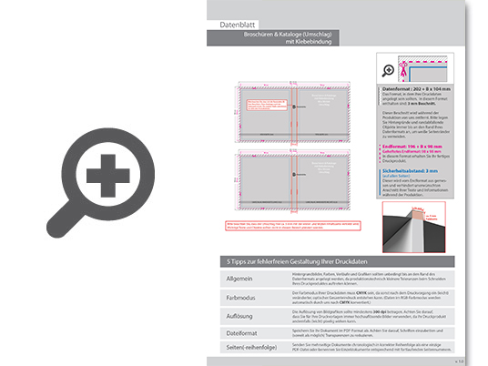 Product Bild brosch__re_mit_pur-klebebindung__endformat_quadrat_9_8_cm_x_9_8_cm__348-seitig